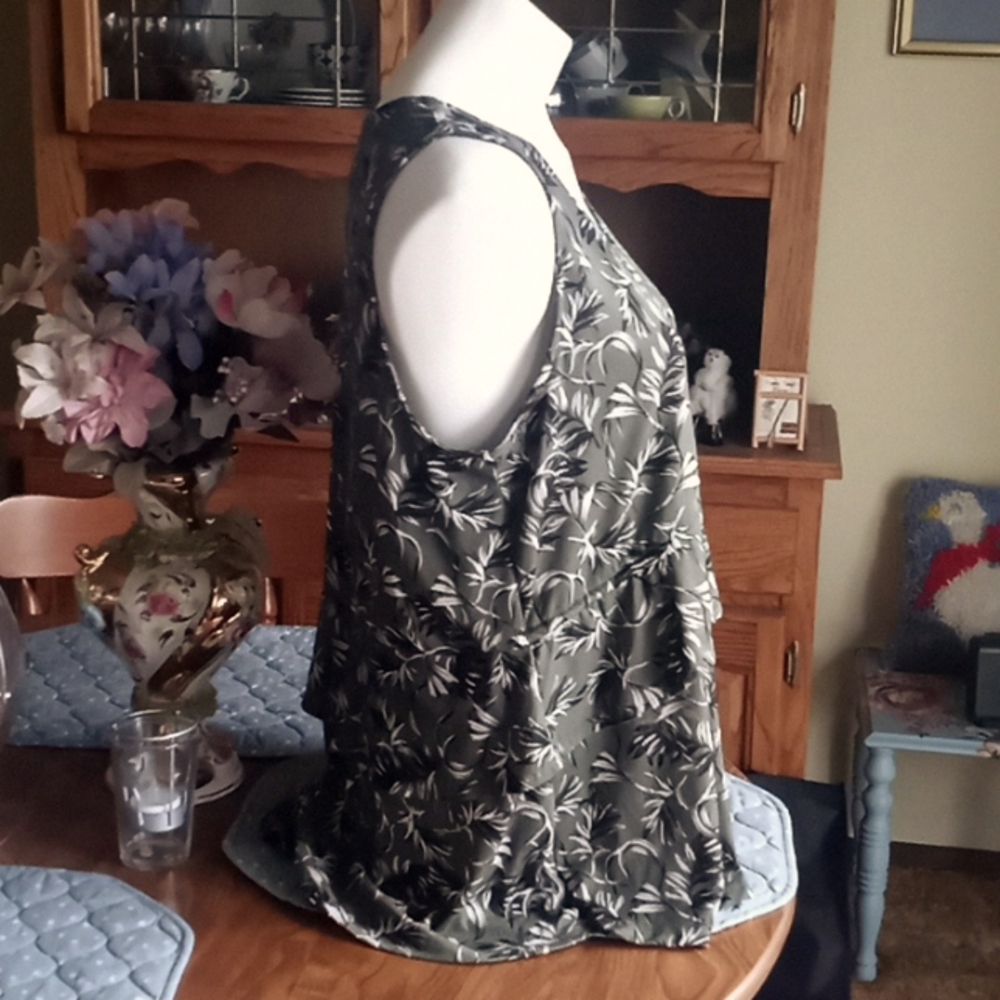 Style & Co. Ruffle Tank - Picture 3 of 7